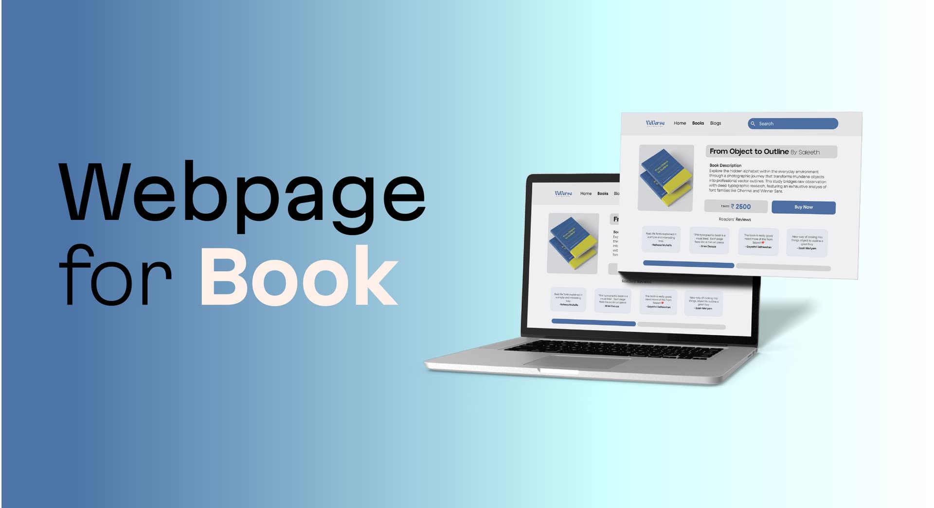 Book Landing Page