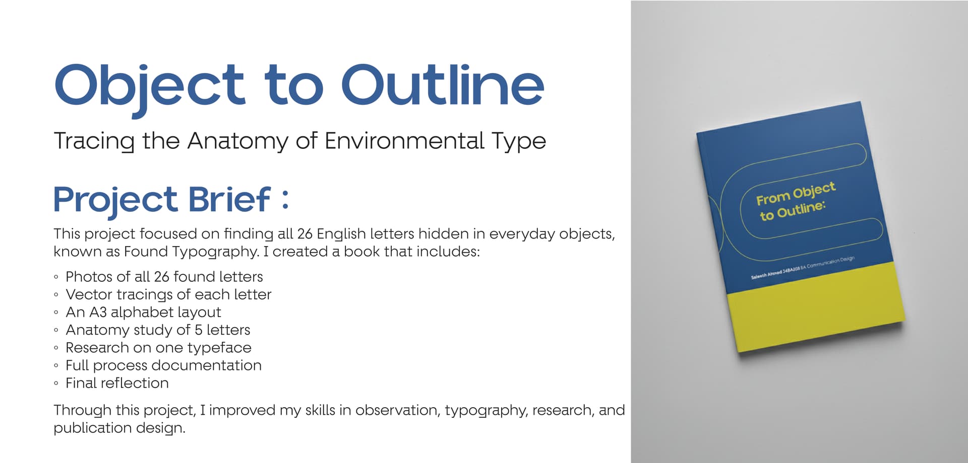 Object to Outline